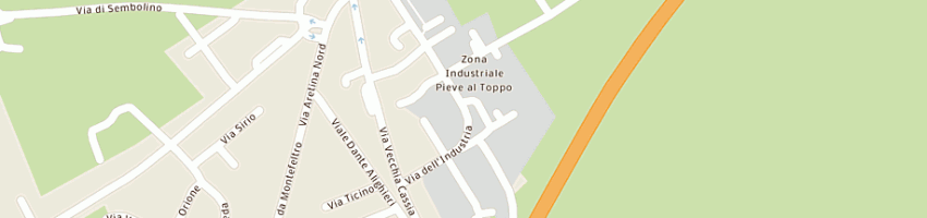 Mappa della impresa bieffe srl di biondini faralli e bindi e c a CIVITELLA IN VAL DI CHIANA