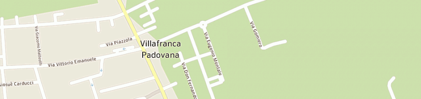 Mappa della impresa pettenuzzo aldina a VILLAFRANCA PADOVANA