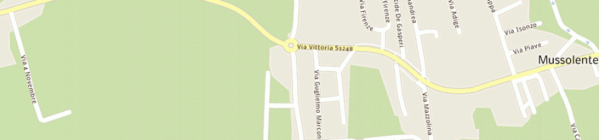 Mappa della impresa bbs srl a MUSSOLENTE