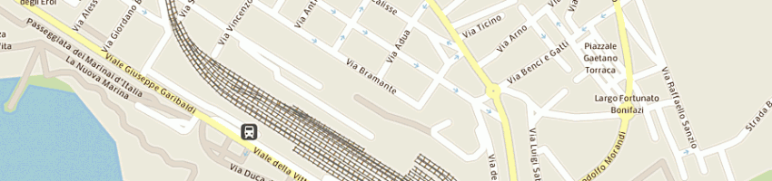 Mappa della impresa longetti cinzia a CIVITAVECCHIA
