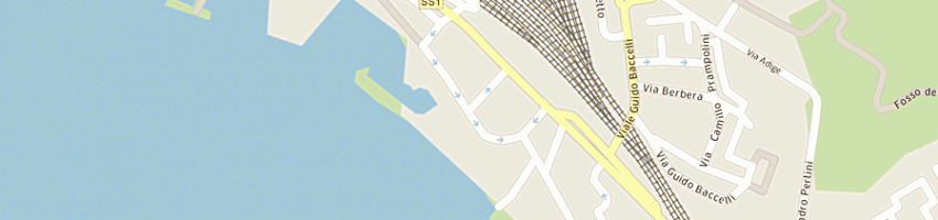Mappa della impresa il duca del mare sas di palmieri andrea e c a CIVITAVECCHIA
