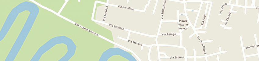 Mappa della impresa tiso adriano a SELVAZZANO DENTRO