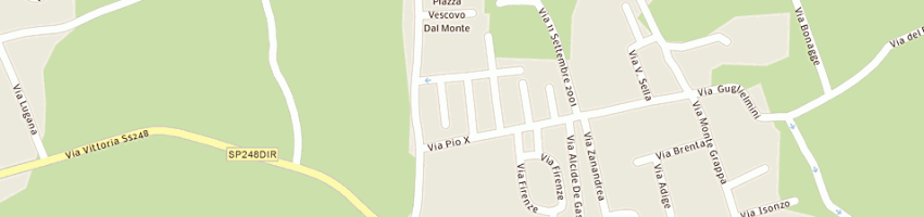 Mappa della impresa pellizzer bruno a MUSSOLENTE