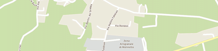 Mappa della impresa soleoro srl a BORSO DEL GRAPPA