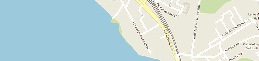 Mappa della impresa brozzetti margherita a CIVITAVECCHIA