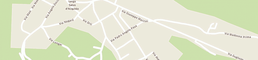 Mappa della impresa market de boni di de boni andrea e c snc a FONZASO