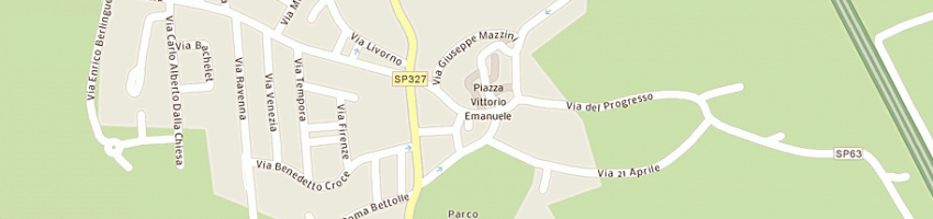 Mappa della impresa bdp servizi assicurativi snc a SINALUNGA