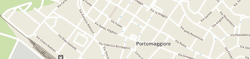 Mappa della impresa tagliati manuela a PORTOMAGGIORE