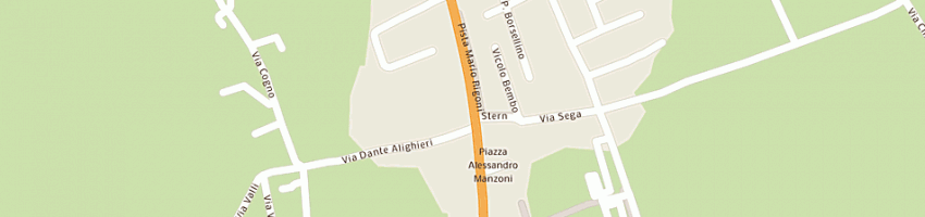 Mappa della impresa farmacia lancini di filoso dottssa francesca a SAN GIORGIO IN BOSCO