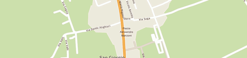 Mappa della impresa fabbrica scope di pasqualon simone a SAN GIORGIO IN BOSCO
