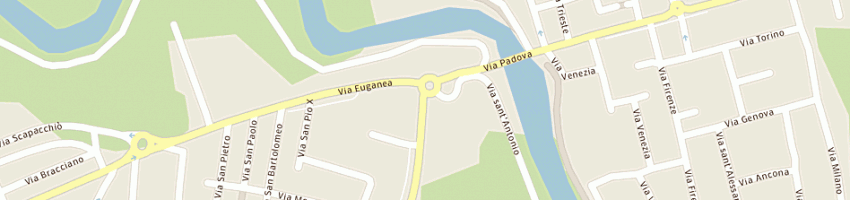 Mappa della impresa finotto moda snc di marianna finotto e c a SELVAZZANO DENTRO