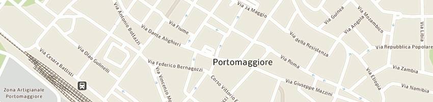 Mappa della impresa shampol 10 di gamberoni catia e c sas a PORTOMAGGIORE