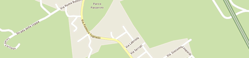 Mappa della impresa maglieria tris'cotton (spa) a SINALUNGA