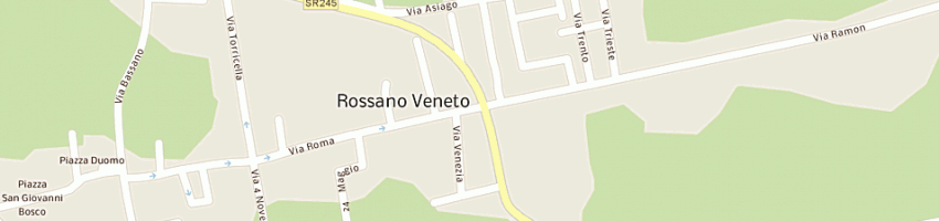 Mappa della impresa azienda sanitaria ulss n 3 a ROSSANO VENETO