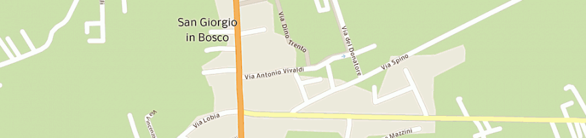 Mappa della impresa didone' daniela a SAN GIORGIO IN BOSCO