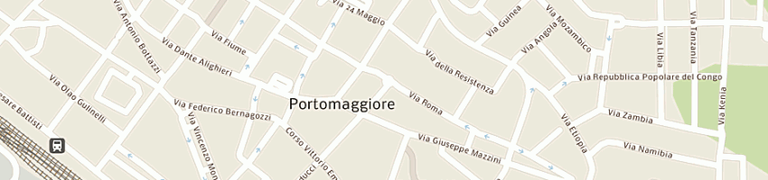 Mappa della impresa pocaterra matteo a PORTOMAGGIORE