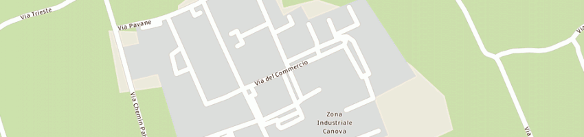 Mappa della impresa elca srl a MUSSOLENTE