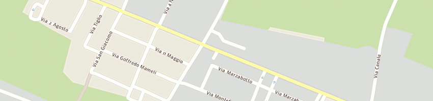 Mappa della impresa cassani arredamenti di cassani mario e c (snc) a MASSA LOMBARDA