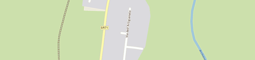 Mappa della impresa ales arredi srl a BIBBIENA