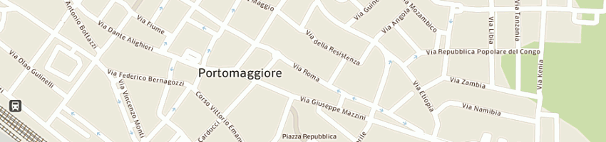 Mappa della impresa scuole a PORTOMAGGIORE