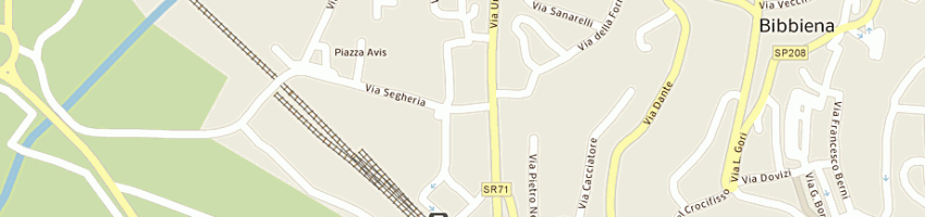 Mappa della impresa casentino service srl a BIBBIENA