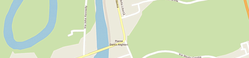Mappa della impresa studio dentistico dott fincato andrea a CAMPO SAN MARTINO