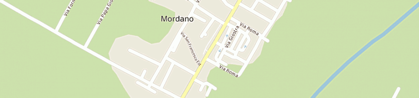 Mappa della impresa bertozzi dante a MORDANO