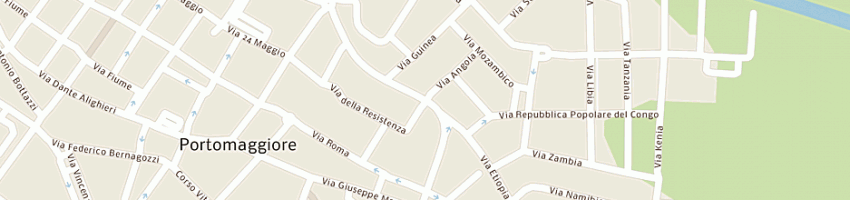 Mappa della impresa mingozzi carmen a PORTOMAGGIORE