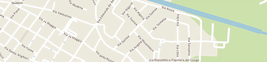 Mappa della impresa giacometti valerio a PORTOMAGGIORE