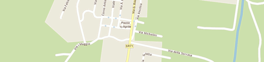 Mappa della impresa a2 (snc) a BIBBIENA