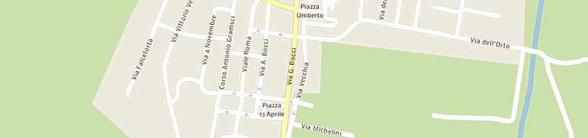 Mappa della impresa oddone antonella a BIBBIENA