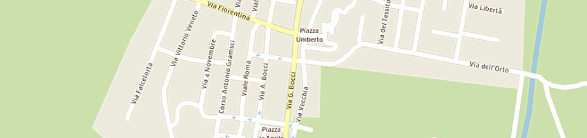 Mappa della impresa pieri giuseppe a BIBBIENA