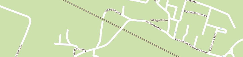 Mappa della impresa scuola elementare r agazzi a RUBANO