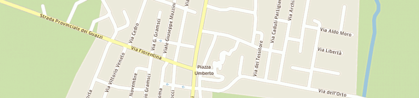 Mappa della impresa bar pasticceria big ben -senesi e vigiani snc a BIBBIENA