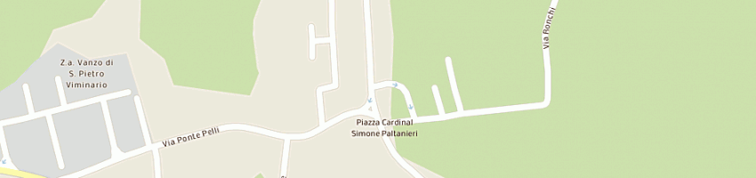 Mappa della impresa costruzioni meccaniche fratelli antonello a SAN PIETRO VIMINARIO