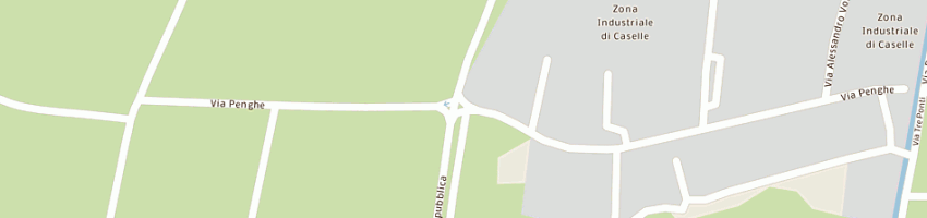 Mappa della impresa asi servizi aziendali snc di peghin a e c a SELVAZZANO DENTRO