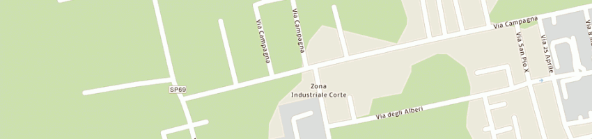 Mappa della impresa mela 1 di zanon carlo a GALLIERA VENETA