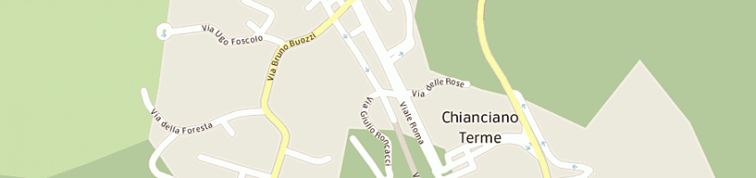 Mappa della impresa vegastar srl a CHIANCIANO TERME