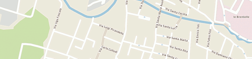 Mappa della impresa canella giuseppe a SELVAZZANO DENTRO