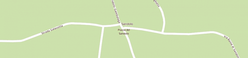 Mappa della impresa autotrasporti ranieri snc di ranieri marco e c a PORTOMAGGIORE