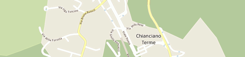 Mappa della impresa tricot a CHIANCIANO TERME