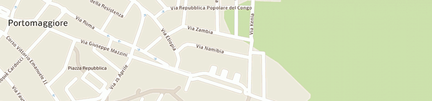 Mappa della impresa gallini luigi a PORTOMAGGIORE
