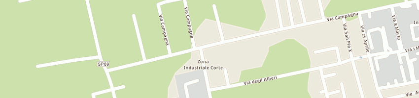 Mappa della impresa cecchele corrado a GALLIERA VENETA