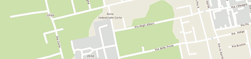 Mappa della impresa cekin srl a GALLIERA VENETA