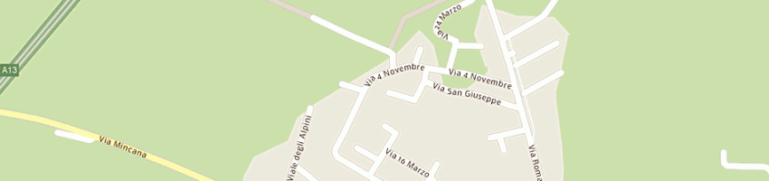 Mappa della impresa mortandello narciso a DUE CARRARE