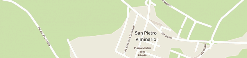 Mappa della impresa agi chemical tecnology di andresani giulio a SAN PIETRO VIMINARIO