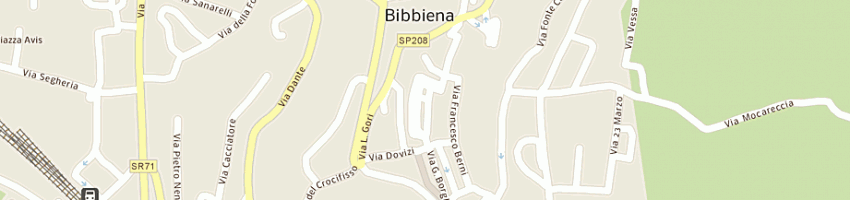 Mappa della impresa storia e arte srl a BIBBIENA