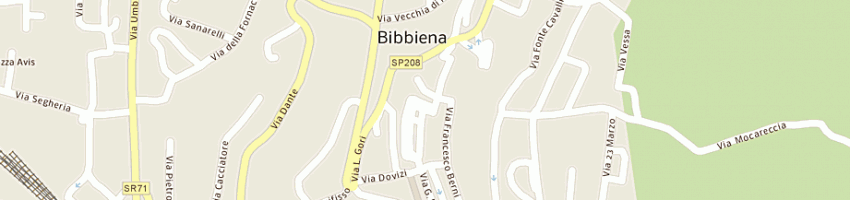 Mappa della impresa immobiliare la torre di meucci stefania a BIBBIENA