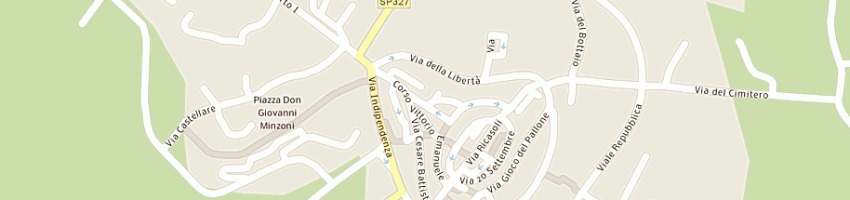 Mappa della impresa dama srl a FOIANO DELLA CHIANA