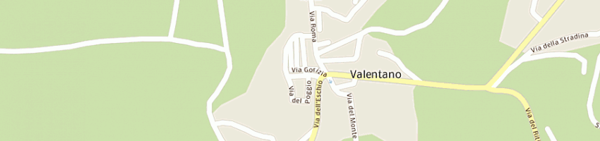 Mappa della impresa maga sharon a VALENTANO